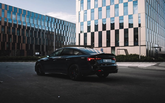 Audi S5 cena 229900 przebieg: 19500, rok produkcji 2021 z Kraków małe 277